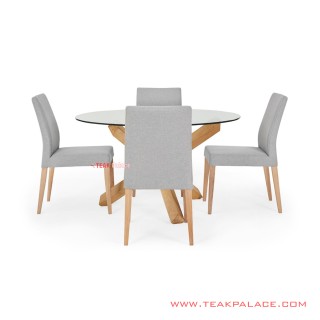 Meja Makan Set Seri Gauri 4 Seater Minimalis