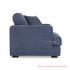 Sofa Tamu Single Truman Denim Minimalis Sofa Tamu Single Truman Denim Minimalis