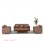 Sofa Kulit Coklat 3211 Benson TKDN