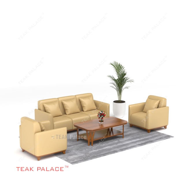 Sofa 311 TKDN Benson Kulit Sintetis Warna Mocca Sofa 311 TKDN Benson Kulit Sintetis Warna Mocca