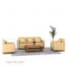 Sofa 311 TKDN Benson Kulit Sintetis Warna Mocca Sofa 311 TKDN Benson Kulit Sintetis Warna Mocca