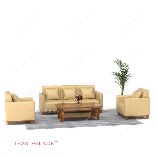 Sofa 311 TKDN Benson Kulit Sintetis Warna Mocca Sofa 311 TKDN Benson Kulit Sintetis Warna Mocca