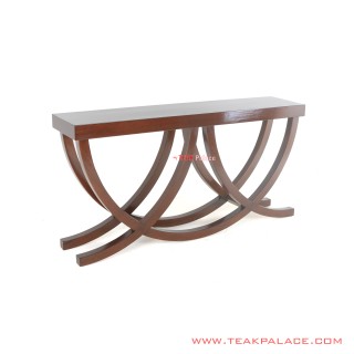 Meja Konsol Cikopo Unik Salak Brown