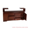 Meja TV 160 Cm Sonni Jati Minimalis Dark Brown Meja TV 160 Cm Sonni Jati Minimalis Dark Brown