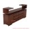 Meja TV 160 Cm Sonni Jati Minimalis Dark Brown