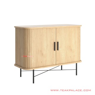 Buffet Minimalis Jati Natural Ivina