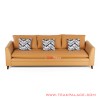 Sofa 3 Seater Kulit Seri Vania Terracotta Sofa 3 Seater Kulit Seri Vania Terracotta