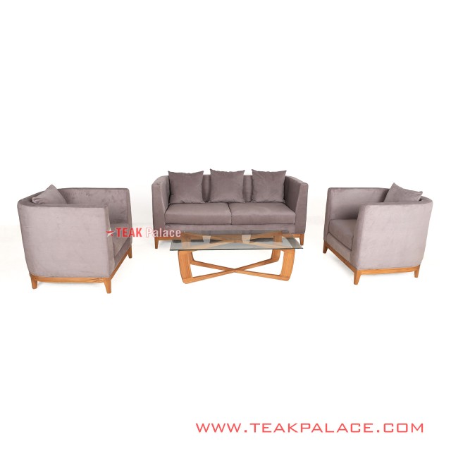 Set Sofa 311 Kayu Jati Seri Kemang Set Sofa 311 Kayu Jati Seri Kemang
