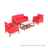 Set Kursi Tamu Minimalis Kuta Merah Set Kursi Tamu Minimalis Kuta Merah