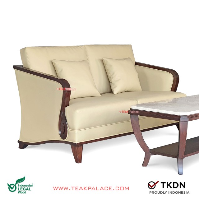 Sofa Ruang Tamu Kecil New Lunia 21 Ivory Sofa Ruang Tamu Kecil New Lunia 21 Ivory