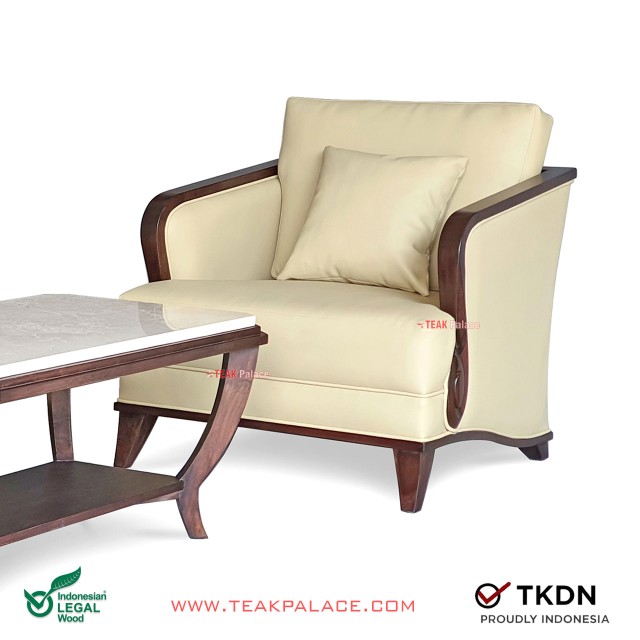Sofa Ruang Tamu Kecil New Lunia 21 Ivory Sofa Ruang Tamu Kecil New Lunia 21 Ivory