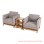 Set Sofa Teras Amalia Nimbus Minimalis Salak Muda