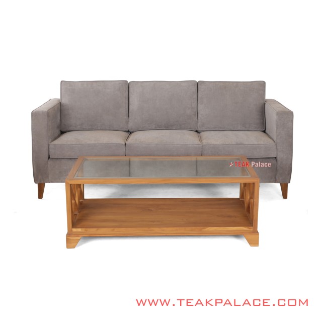 Sofa Meja Tamu Amalia Minimalis Jati Solid Set Sofa Meja Tamu Amalia Minimalis Jati Solid Set