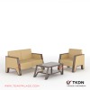 Sofa 21 TKDN Rangka Jati VIXI Mocca Sofa 21 TKDN Rangka Jati VIXI Mocca
