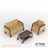 Sofa 21 TKDN Rangka Jati VIXI Mocca Sofa 21 TKDN Rangka Jati VIXI Mocca