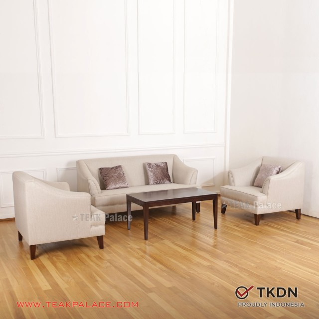 Sofa Modern 211 Tabanan Krem TKDN Sofa Modern 211 Tabanan Krem TKDN