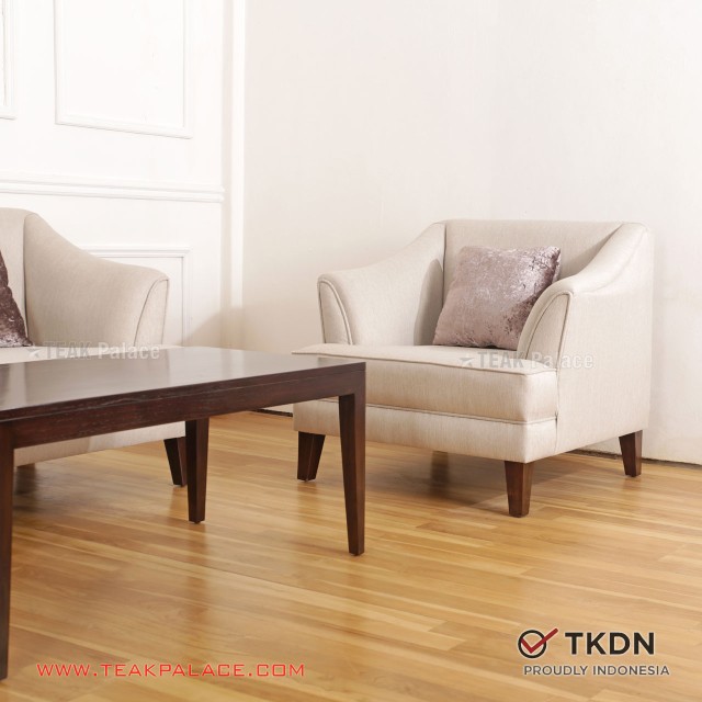 Sofa Modern 211 Tabanan Krem TKDN Sofa Modern 211 Tabanan Krem TKDN