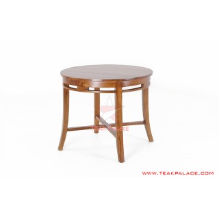 Meja Cafe Bundar Jati Minimalis Melia Golden Teak Meja Cafe Bundar Jati Minimalis Melia Golden Teak