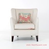 Sofa Santai Minimalis Accent Cream Single Sofa Santai Minimalis Accent Cream Single